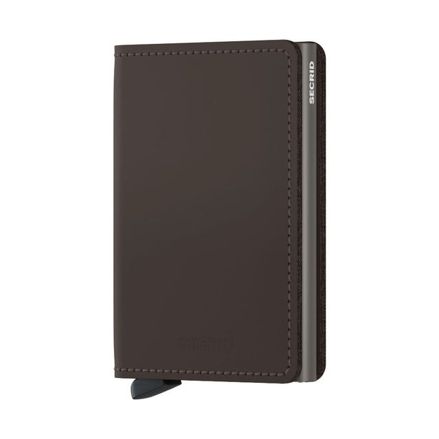 SECRID Slimwallet Leather - Matte Truffle | the OBJECT ROOM