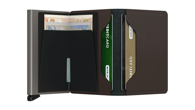 SECRID Slimwallet Leather - Matte Truffle | the OBJECT ROOM