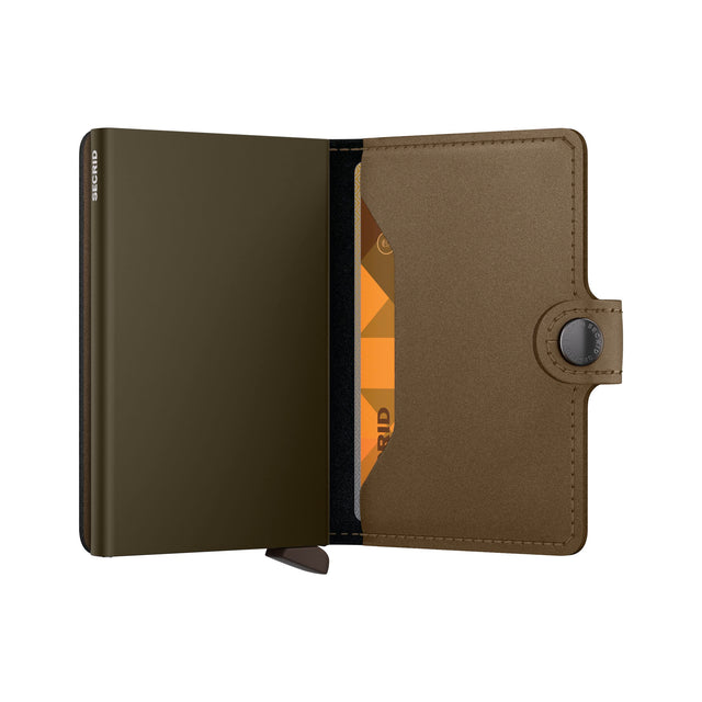SECRID Miniwallet Matte - Satin Bronze | the OBJECT ROOM