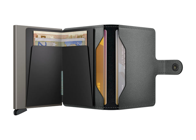 SECRID Miniwallet Matte - Satin Steel | the OBJECT ROOM