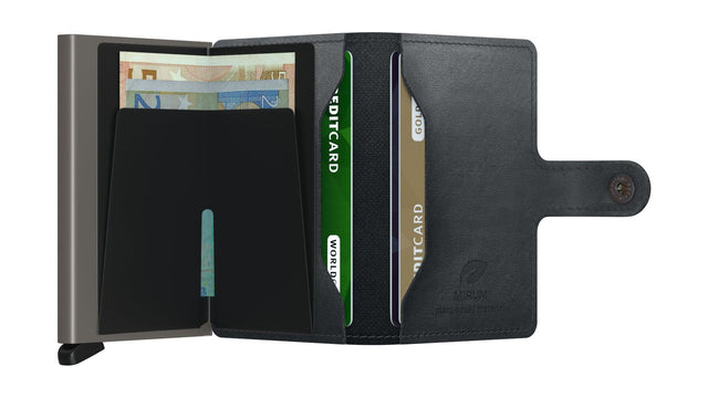 SECRID Miniwallet Mirum (Plant Based) - Black