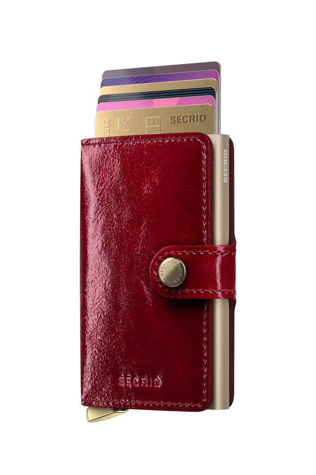 SECRID Premium Miniwallet - Naplak Red + | the OBJECT ROOM