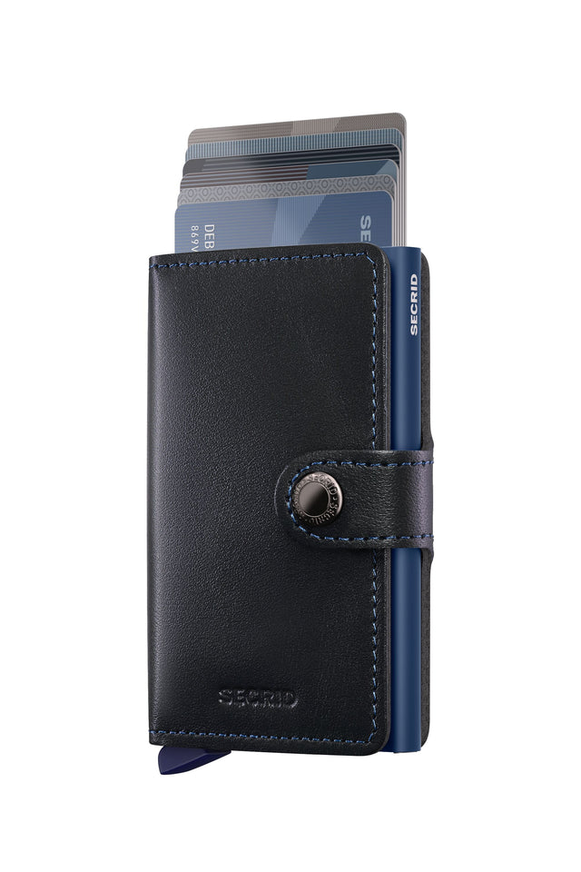 SECRID Miniwallet Original - Black-Navy | the OBJECT ROOM