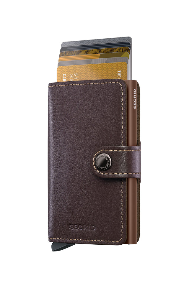 SECRID Miniwallet Original - Chocolate | the OBJECT ROOM