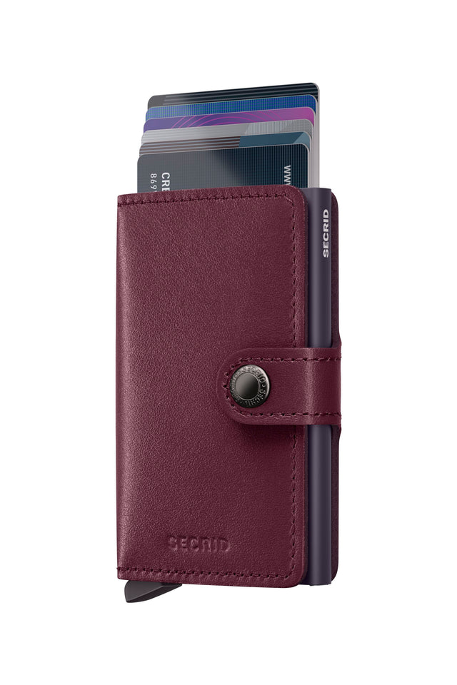 SECRID Miniwallet Original - Cranberry | the OBJECT ROOM