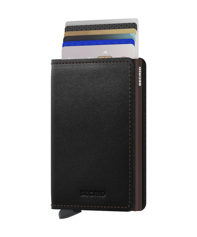 SECRID Slimwallet Original - Black-Brown | the OBJECT ROOM