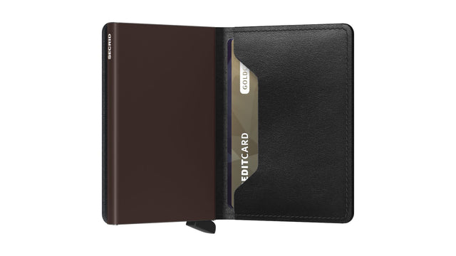 SECRID Slimwallet Original - Black-Brown | the OBJECT ROOM