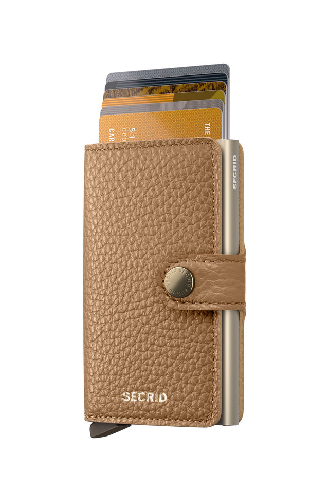 SECRID Miniwallet Pebble - Cappuccino | the OBJECT ROOM