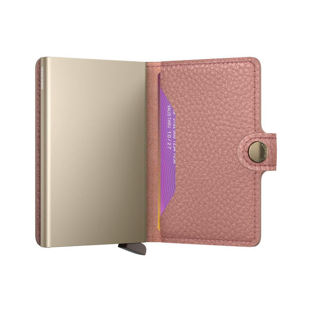 SECRID Miniwallet Pebble - Rose | the OBJECT ROOM