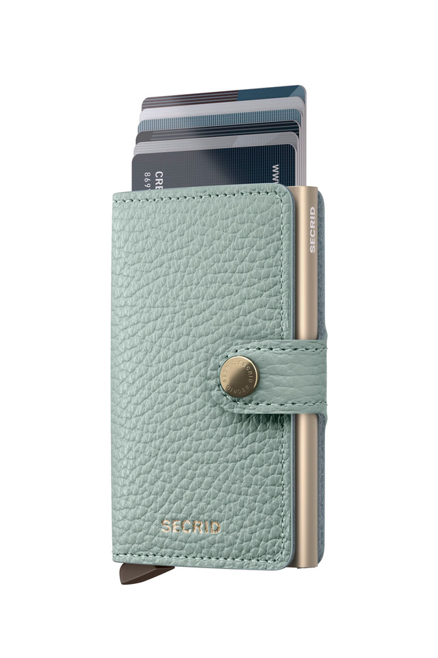 SECRID Miniwallet Pebble - Sea Green | the OBJECT ROOM