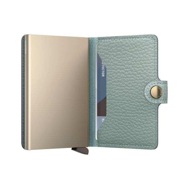 SECRID Miniwallet Pebble - Sea Green | the OBJECT ROOM