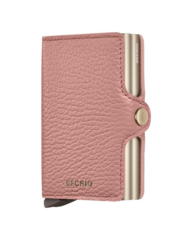 SECRID Twinwallet Leather - Pebble Rose | the OBJECT ROOM