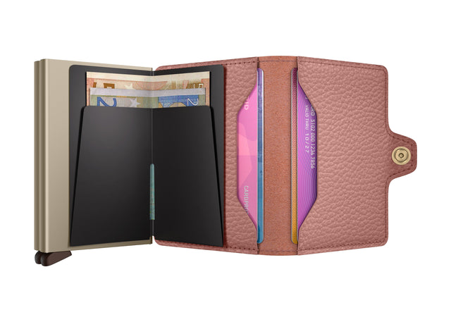 SECRID Twinwallet Leather - Pebble Rose | the OBJECT ROOM
