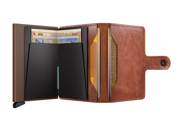 SECRID Miniwallet Vintage - Cognac-Brown | the OBJECT ROOM