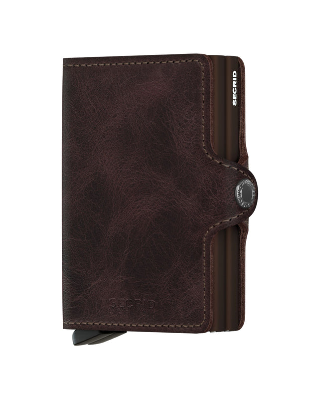 SECRID Twinwallet Vintage - Chocolate
