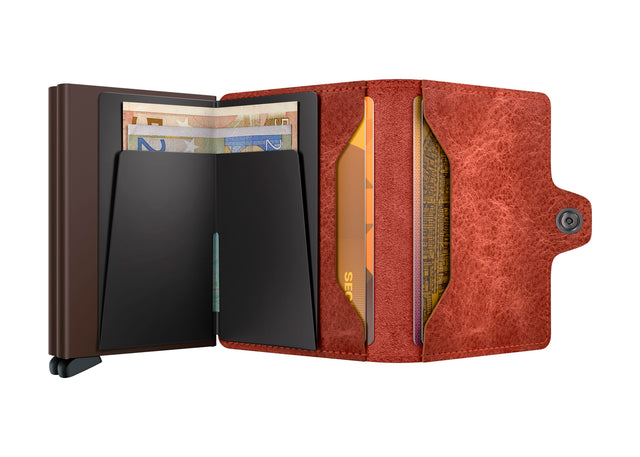 SECRID Twinwallet Leather - Vintage Orange | the OBJECT ROOM