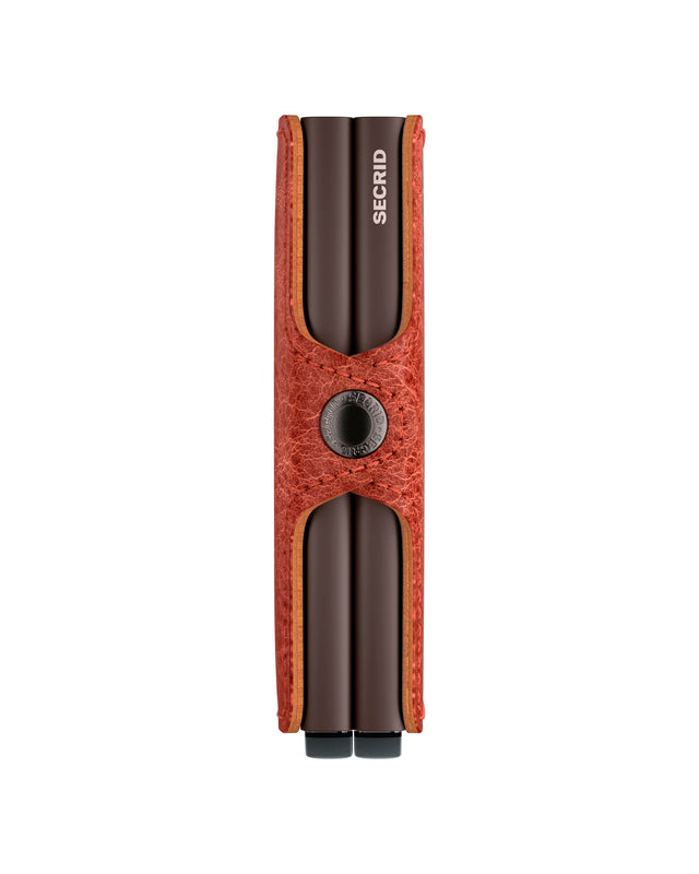 SECRID Twinwallet Leather - Vintage Orange | the OBJECT ROOM