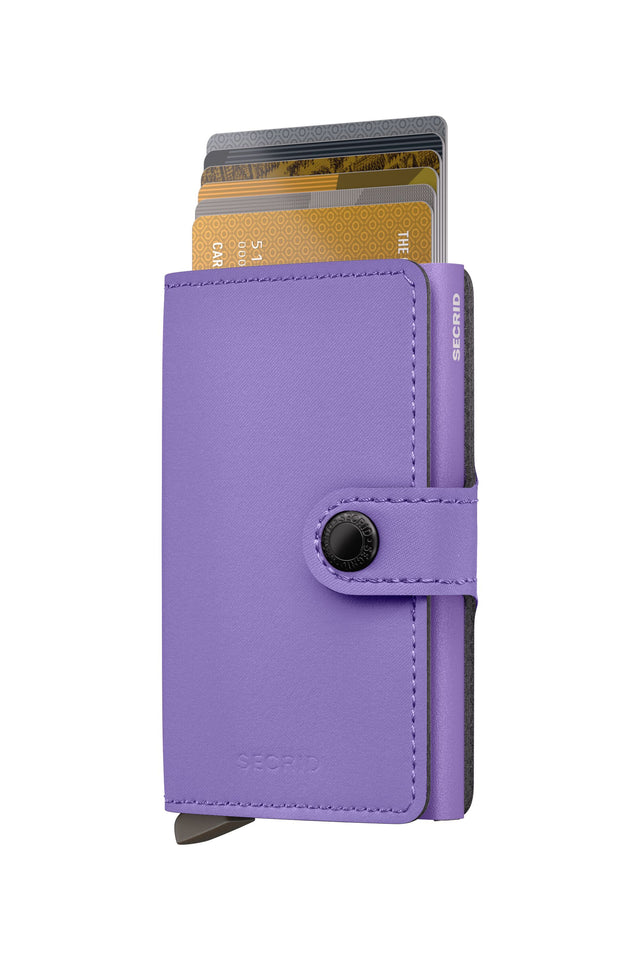 SECRID Miniwallet Yard - Lilac | the OBJECT ROOM