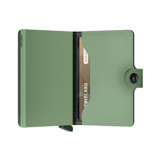 SECRID Miniwallet Yard - Powder Pistachio | the OBJECT ROOM