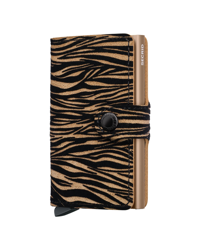 SECRID Miniwallet Zebra - Beige | the OBJECT ROOM