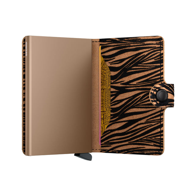 SECRID Miniwallet Zebra - Beige | the OBJECT ROOM