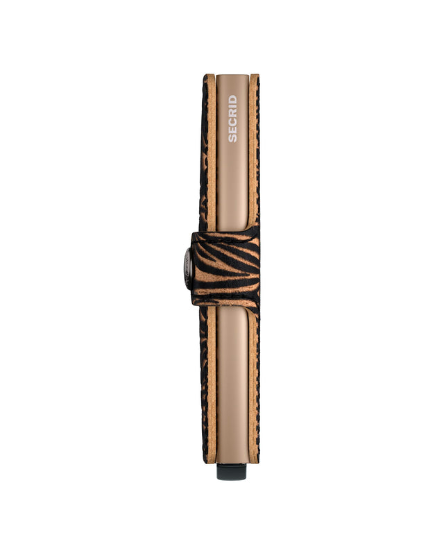 SECRID Miniwallet Zebra - Beige | the OBJECT ROOM