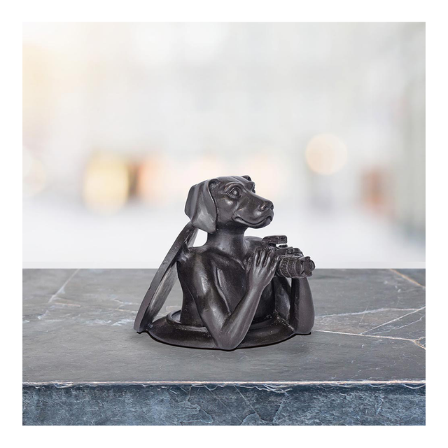 GILLIE AND MARC Bronze Sculpture - Paparazzi Dogman Comes Out Into A Better Tomorrow (Pocket)