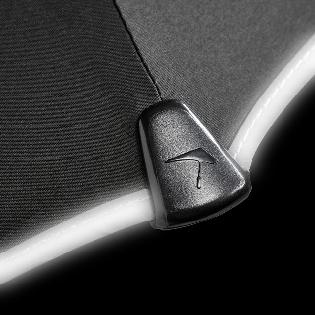 SENZ Mini Automatic Umbrella - Pure Black Reflective | the OBJECT ROOM