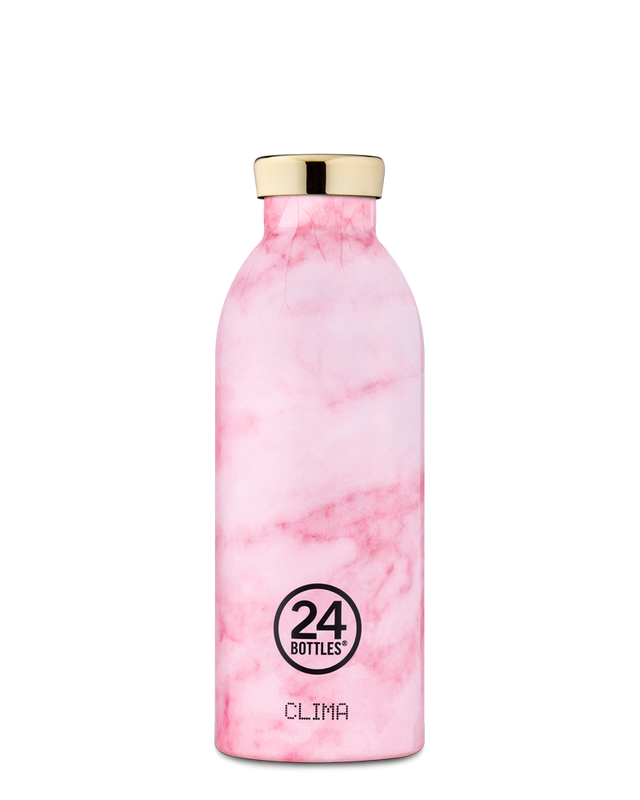 24BOTTLES Clima Bottle 500ml - Marble Pink