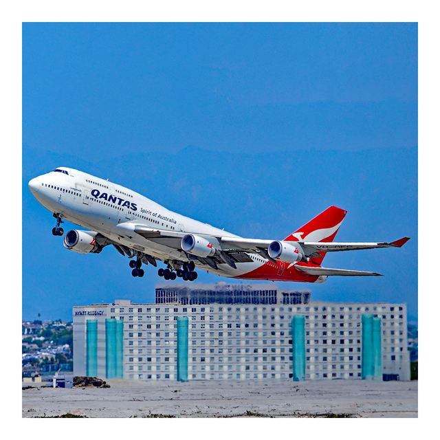 AVIATIONTAG Boeing 747 - VH-OEG - Red (Qantas) | the OBJECT ROOM