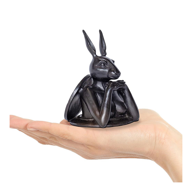 GILLIE AND MARC Bronze Sculpture - Rabbitwoman Comes Out Into A Better Tomorrow (Pocket)