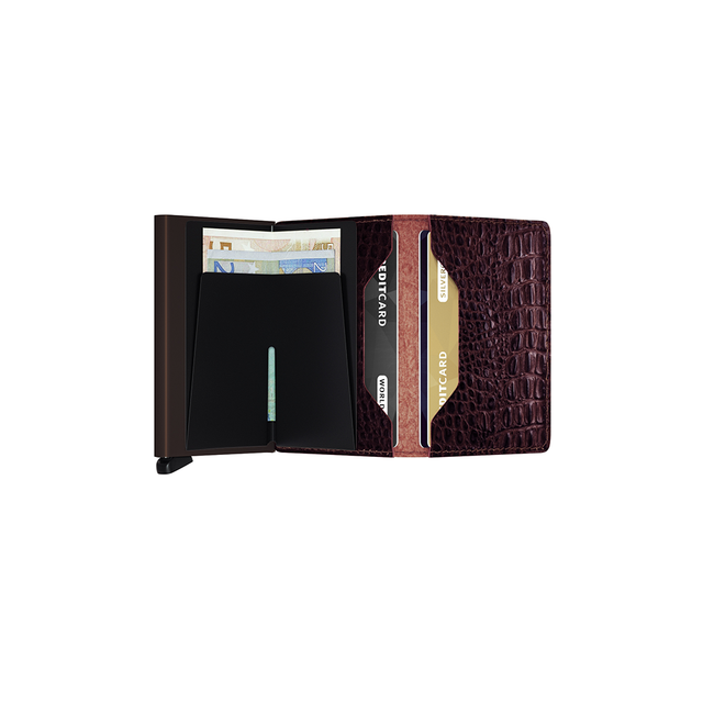 SECRID Slimwallet Leather - Nile Brown | the OBJECT ROOM