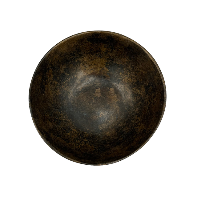 OBJECT Brass Simple Bowl Low - Antique Black | the OBJECT ROOM