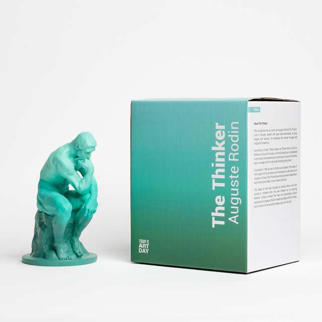 TODAY IS ART DAY Resin Statue - The Thinker | the OBJECT ROOM