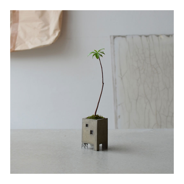 PULL PUSH PRODUCTS Truss Planter - Natural | the OBJECT ROOM