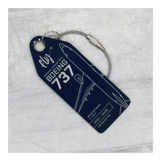 AVIATIONTAG Boeing 737 - D-ABKA - Dark Blue (TUI fly Deutschland) | the OBJECT ROOM