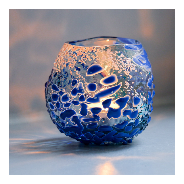 STUDIO ARHOJ Urchin Tealight Holder - Atlantic