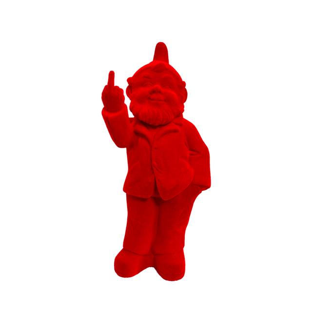 OTTMAR HÖRL Velvet Sponti Activist Gnome - Red | the OBJECT ROOM