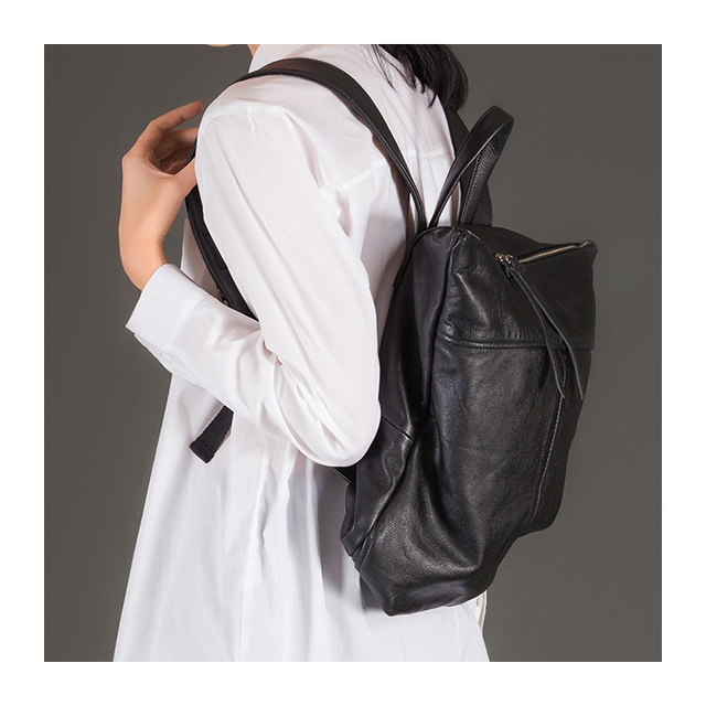 THE REMAKER Leather Bag - Versi Backpack M | the OBJECT ROOM