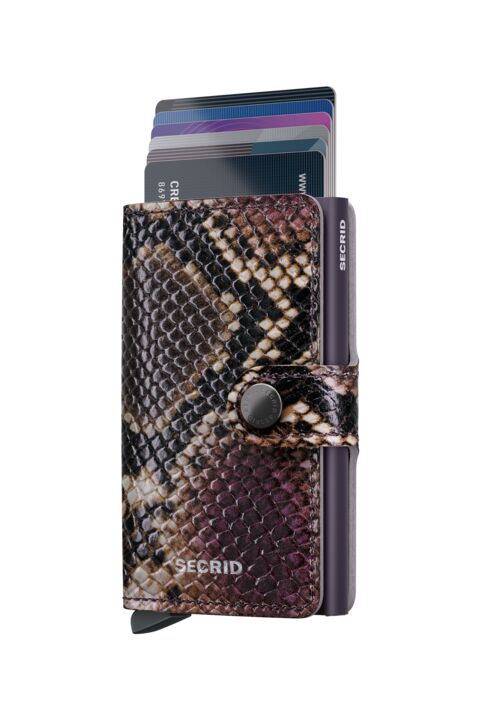 SECRID Miniwallet Serpent - Purple | the OBJECT ROOM