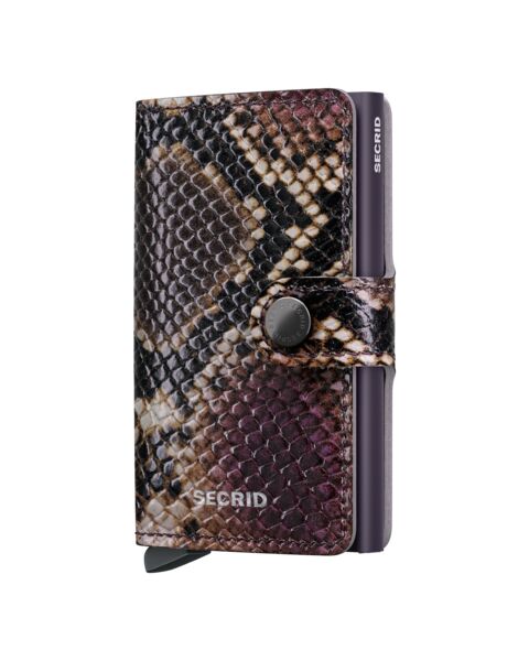 SECRID Miniwallet Serpent - Purple | the OBJECT ROOM