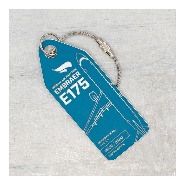 AVIATIONTAG Embraer E175 - A4O-EA - Teal (Oman Air)