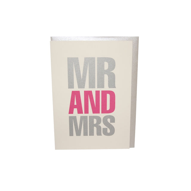 BOB'S YOUR UNCLE Card - MR & MRS | the OBJECT ROOM