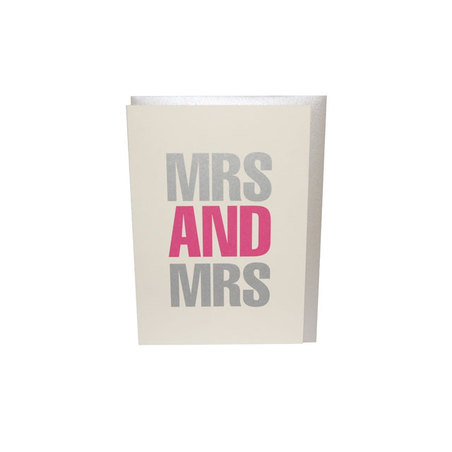BOB'S YOUR UNCLE Card - MRS & MRS | the OBJECT ROOM