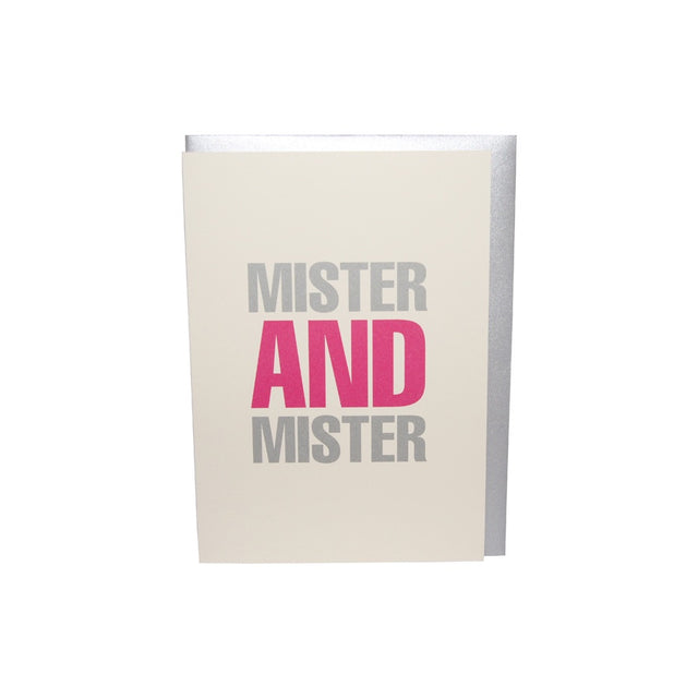 BOB'S YOUR UNCLE Card - MR & MR | the OBJECT ROOM