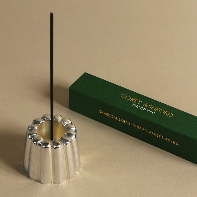 COREY ASHFORD Canelé Holder - Silver