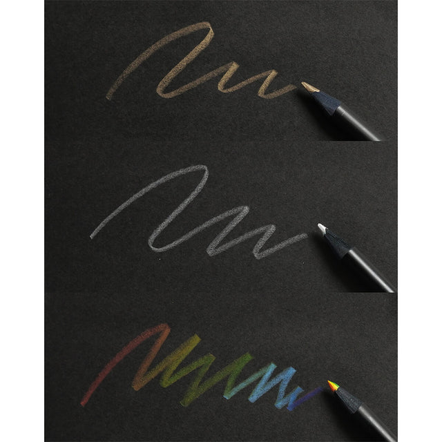CRAFT DESIGN TECHNOLOGY Black Edition Coloured Pencil Set
