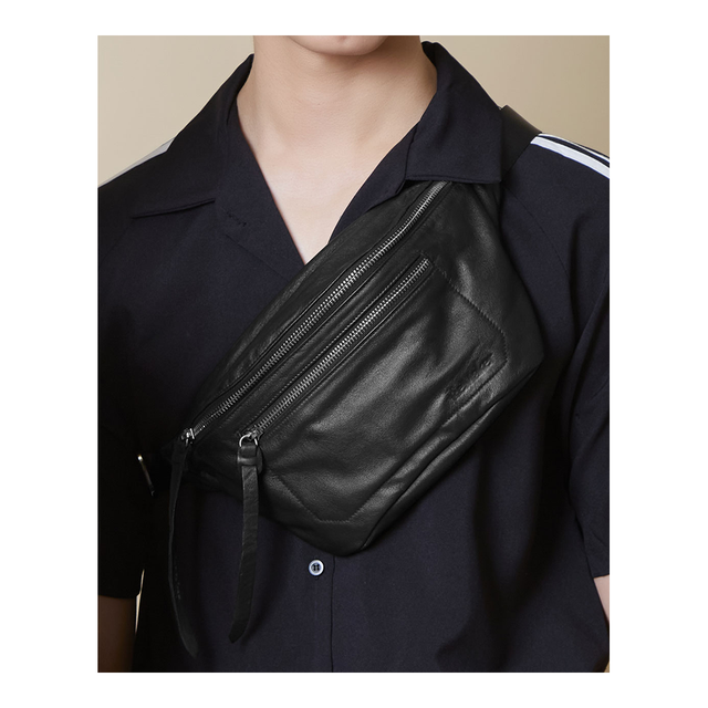 THE REMAKER Leather Belt Bag - Ambiente | the OBJECT ROOM