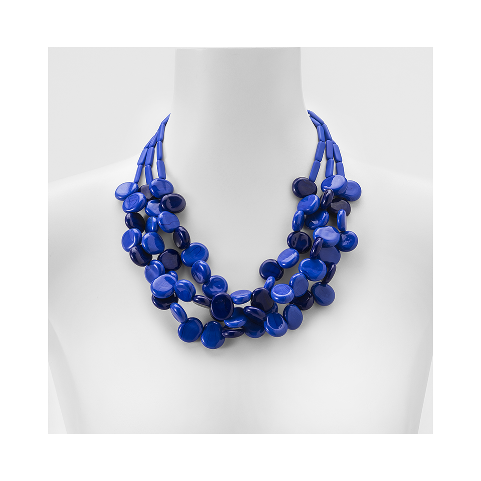 MARINA E SUSANNA SENT Glass Necklace - Delia Blue Lapis