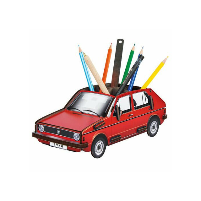 WERKHAUS Photo Note Box VW Golf 1 - Red | the OBJECT ROOM